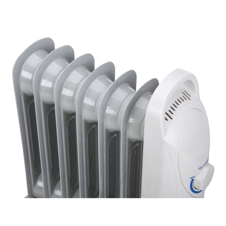Ohřívač oleje Mesko, 7 žeber, 800W, regulace teploty, šedý, MS 7804