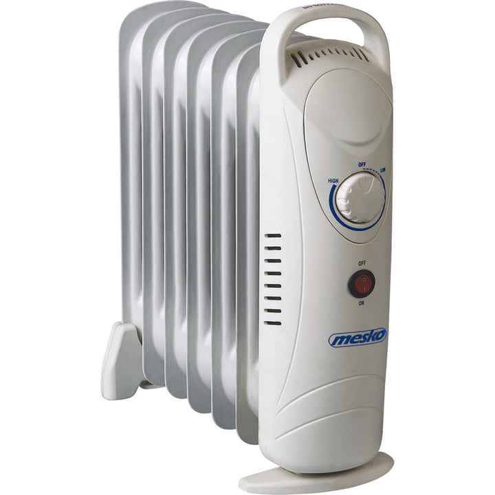 Ohřívač oleje Mesko, 7 žeber, 800W, regulace teploty, šedý, MS 7804