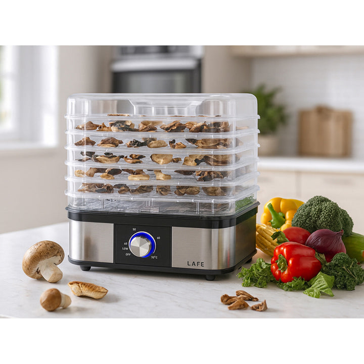 Sušička prádla, na houby, ovoce, zeleninu, 250W, 5 sít, regulace teploty, NutriDry