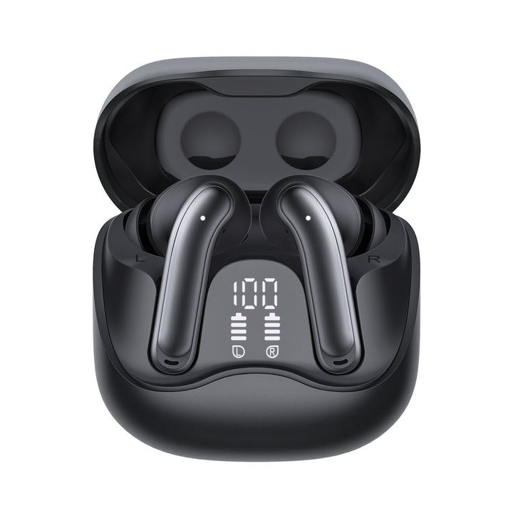 Bezdrátová sluchátka Audiocore, hybridní ANC, ENC, 6 mikrofonů, nabíjecí pouzdro, Tuya, AC591 PRO