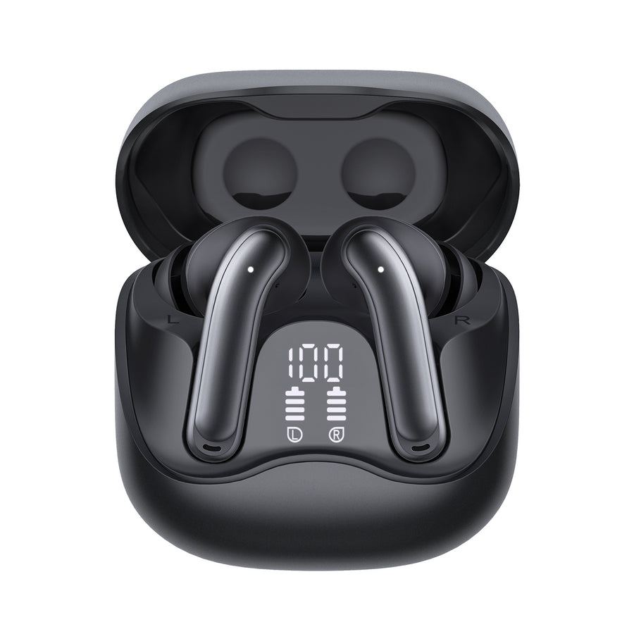 Bezdrátová sluchátka Audiocore, hybridní ANC, ENC, 6 mikrofonů, nabíjecí pouzdro, Tuya, AC591 PRO