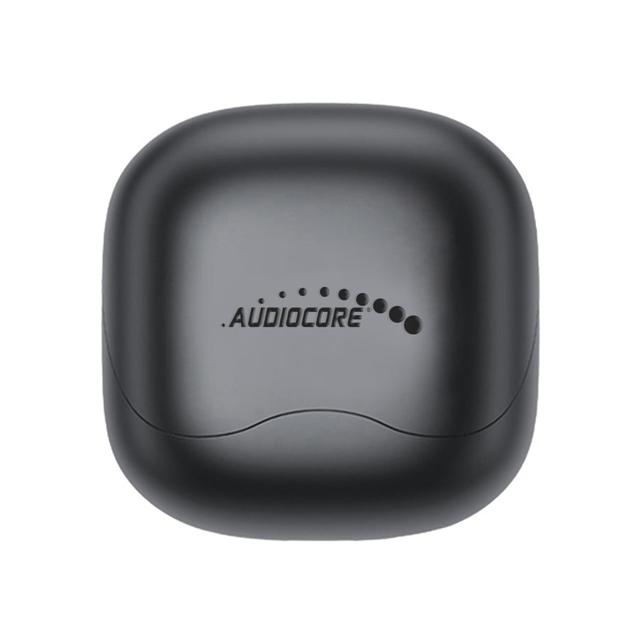 Bezdrátová sluchátka Audiocore, hybridní ANC, ENC, 6 mikrofonů, nabíjecí pouzdro, Tuya, AC591 PRO