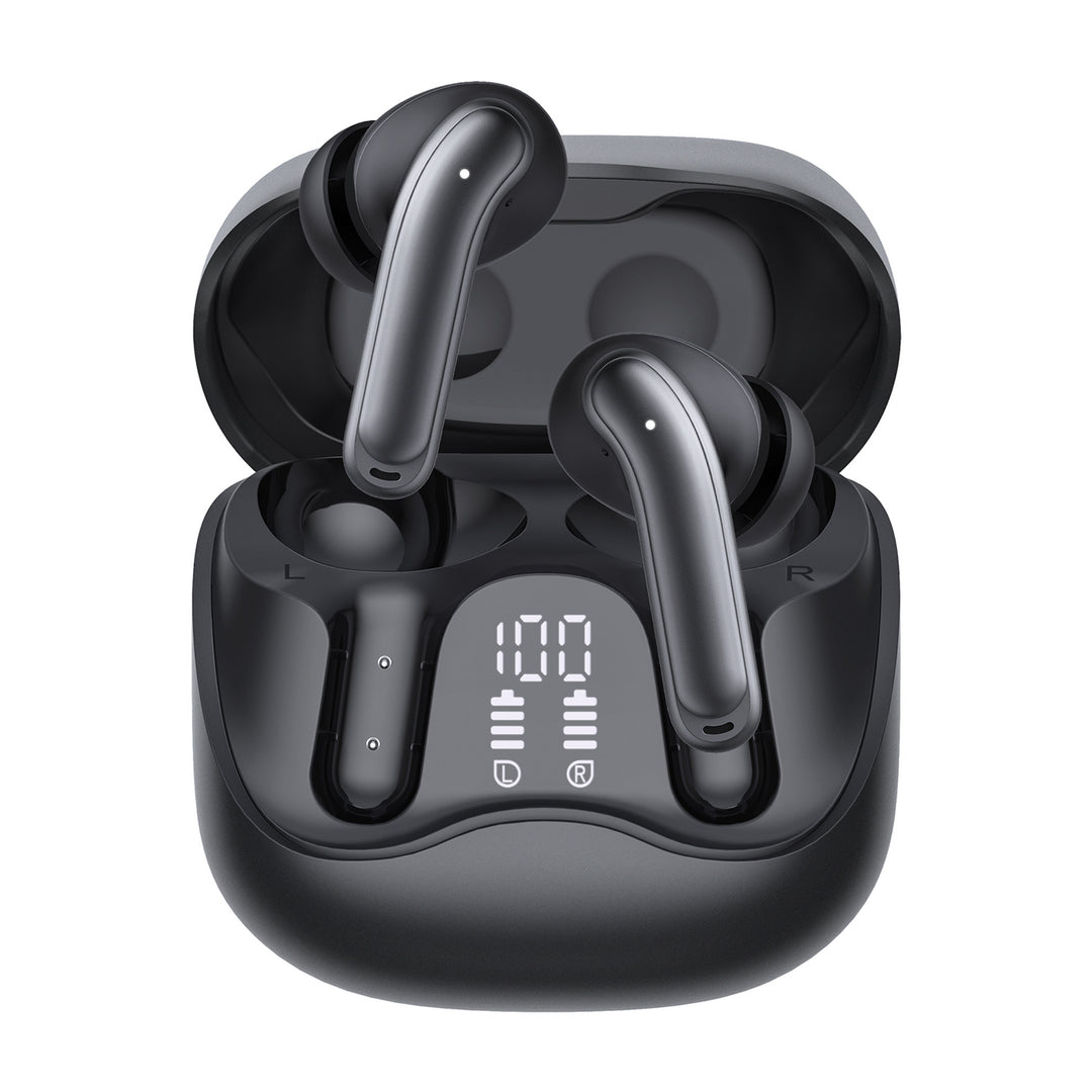 Bezdrátová sluchátka Audiocore, hybridní ANC, ENC, 6 mikrofonů, nabíjecí pouzdro, Tuya, AC591 PRO