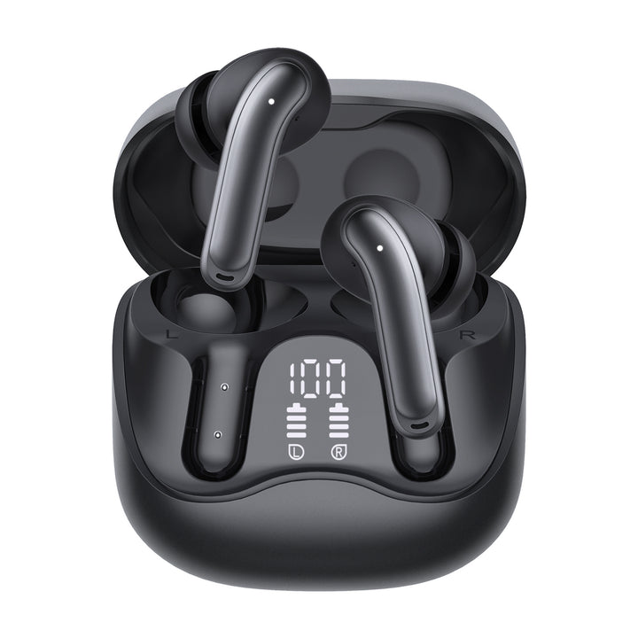 Bezdrátová sluchátka Audiocore, hybridní ANC, ENC, 6 mikrofonů, nabíjecí pouzdro, Tuya, AC591 PRO