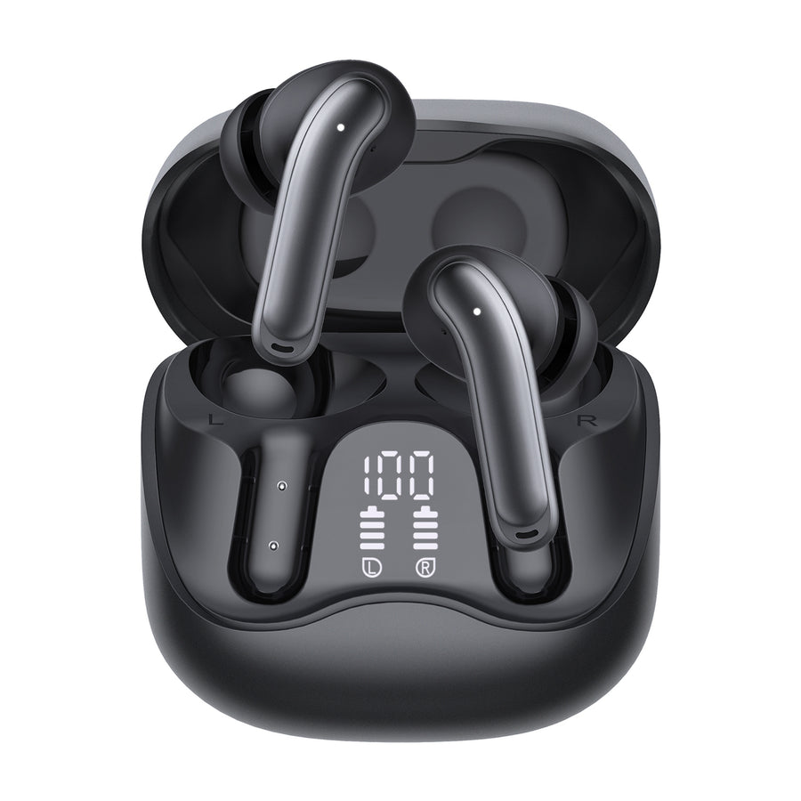 Bezdrátová sluchátka Audiocore, hybridní ANC, ENC, 6 mikrofonů, nabíjecí pouzdro, Tuya, AC591 PRO
