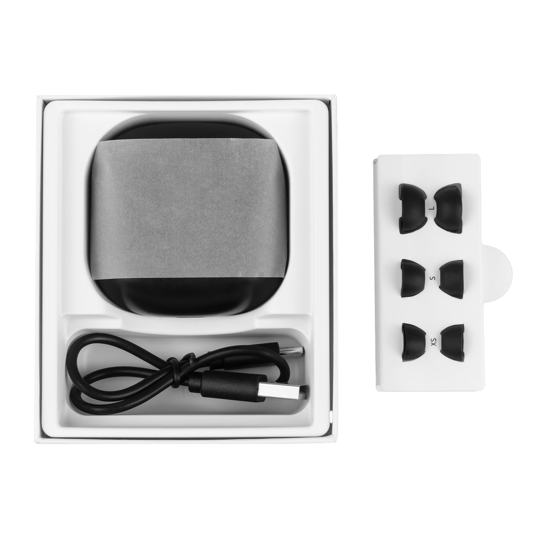 Bezdrátová sluchátka Audiocore, hybridní ANC, ENC, 6 mikrofonů, nabíjecí pouzdro, Tuya, AC591 PRO