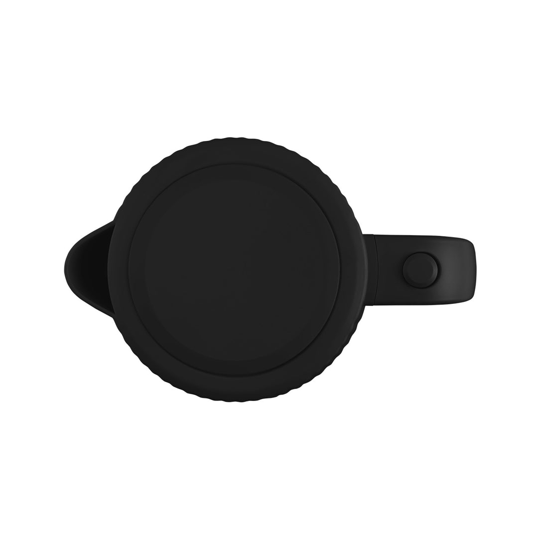 Plastová rychlovarná konvice Concept, 1,7 l, drážkovaný design, trojitý bezpečnostní systém, filtr proti usazeninám, ukazatel hladiny vody, černá, RK2391