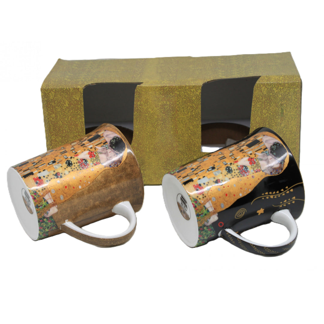 Gustav Klimt Hrnky Kiss černo-hnědé 400ml, Queen Isabel