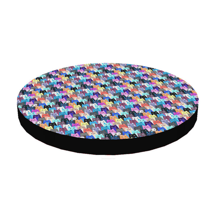 Bertoni pelíšek / matrace pro kočky, z elastické pěny, průměr 55 cm, Mňau, design kroužek