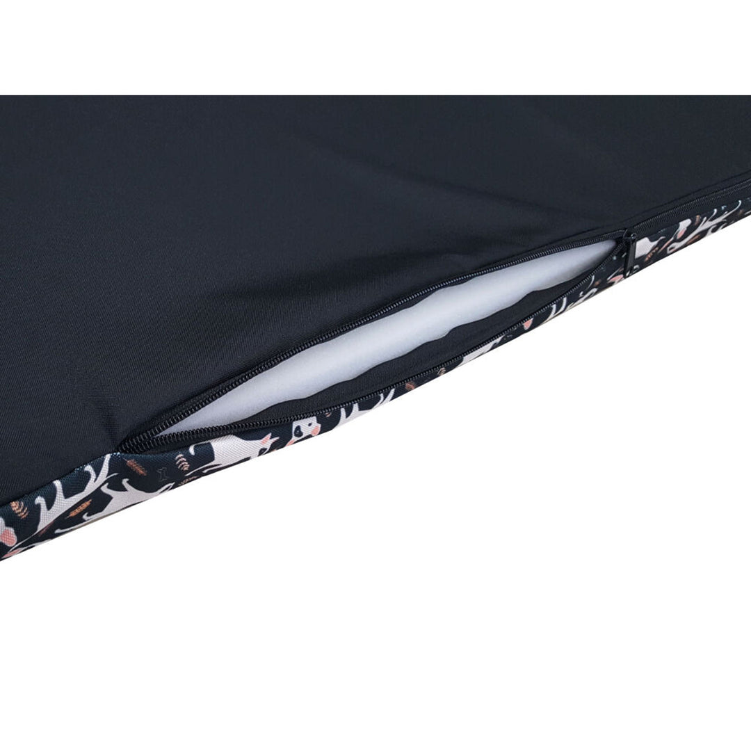 Matrace pro psy Bertoni XL, pěnová, voděodolný potah, vzor Bullteriers, EE146