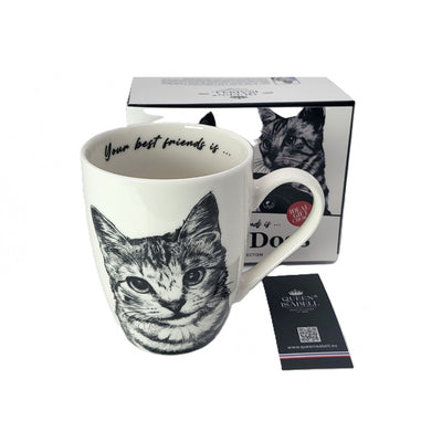 Porcelánový hrnek Queen Isabel, americká krátkosrstá kočka, 350 ml, Q1-05195