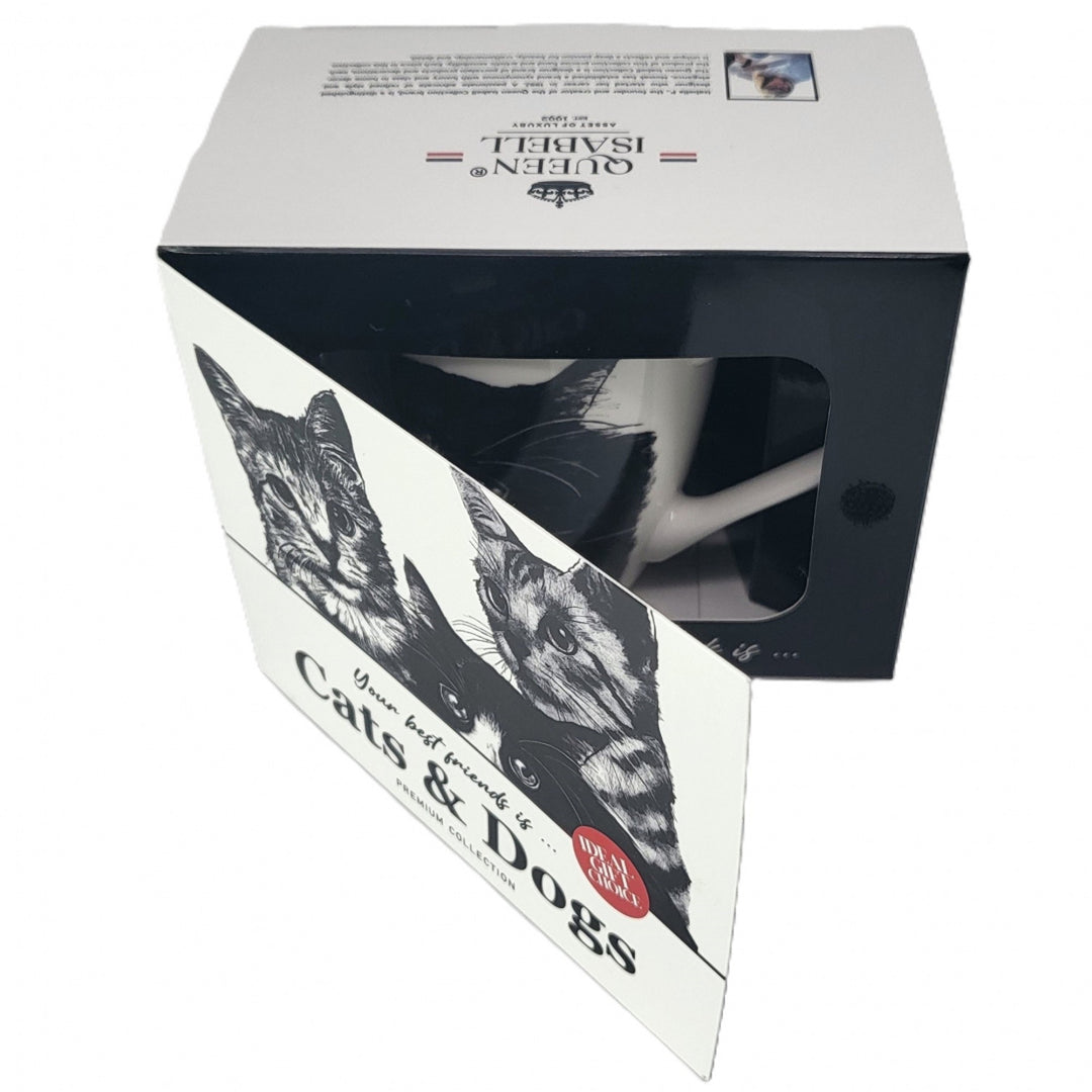 Porcelánový hrnek Queen Isabel, evropská kočka, 350 ml, Q1-05218