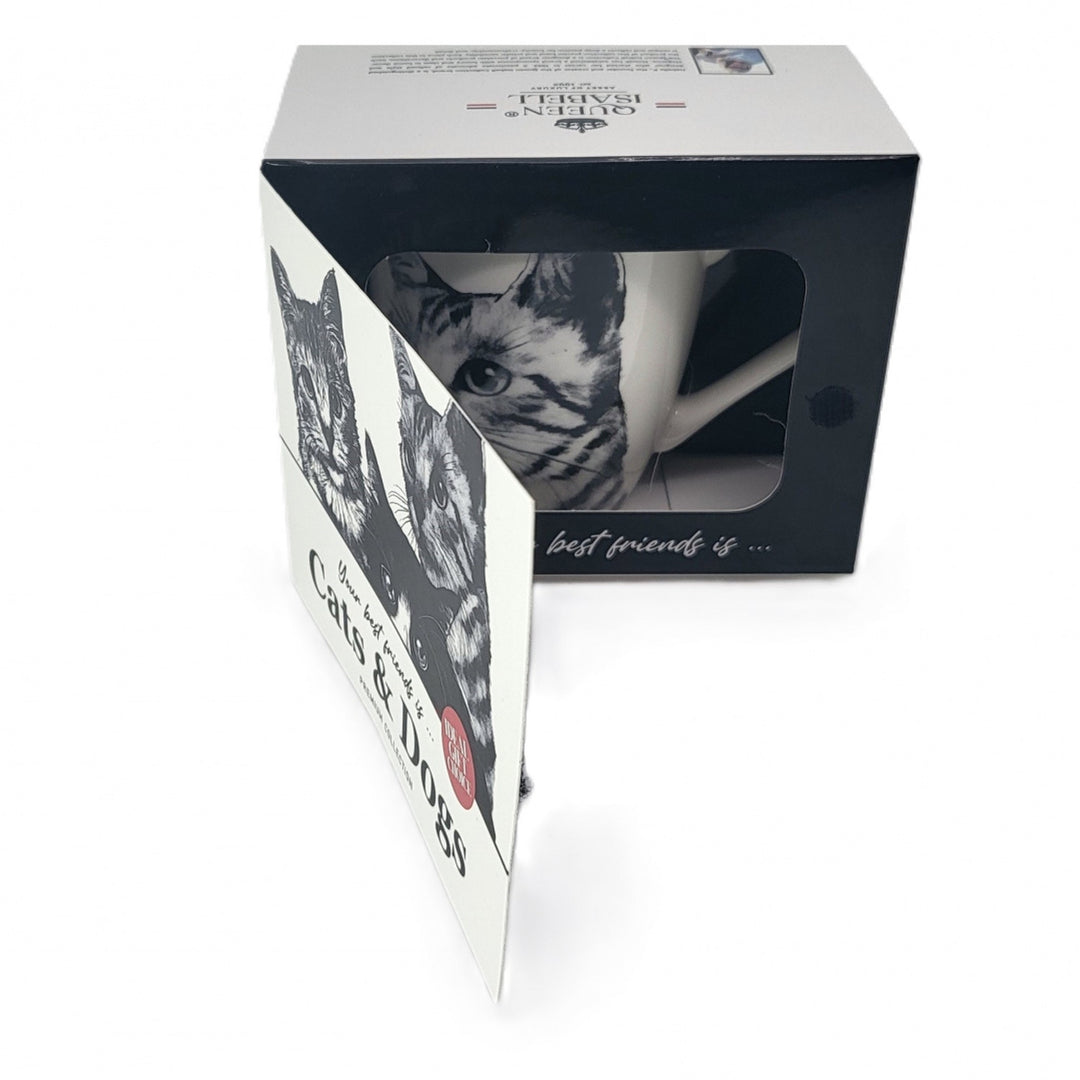 Porcelánový hrnek Queen Isabel, kočka Sokake, 350 ml, Q1-05218