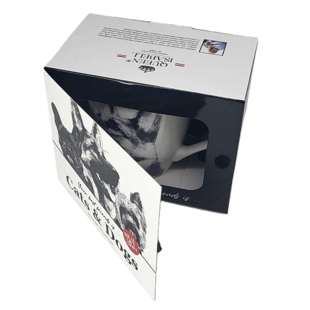 Porcelánový hrnek Queen Isabel, německý ovčák, 350 ml, Q1-05232