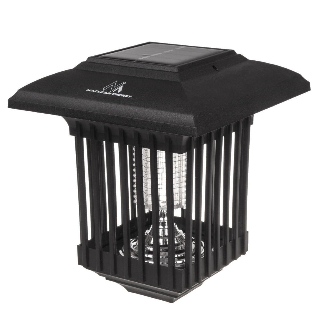Maclean Solární LED světlo proti hmyzu, IP44, LED/UV, 2*AA Ni-MH 200 mAh dobíjecí baterie, solární 2V DC MCE448, 2 kusy