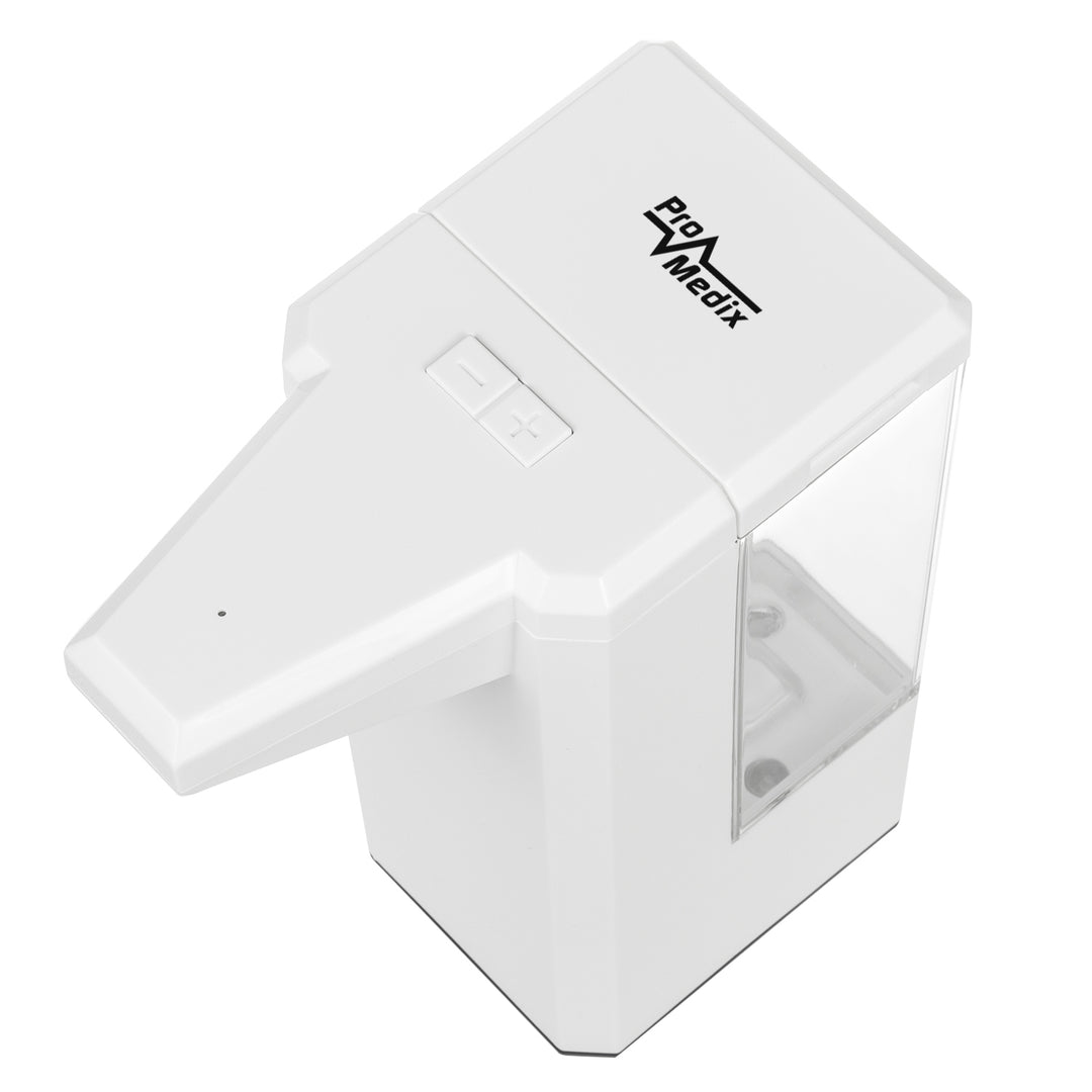 Automatický dávkovač na dezinfekční kapaliny 500ml Promedix PR-470 + 4x AA Varta Industrial baterie