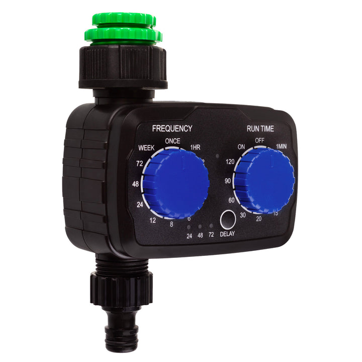 Elektronický ovladač zavlažování GreenBlue, programátor, napájení 2x 1,5V AA, GB391 + 2x alkalické baterie Varta Industrial AA