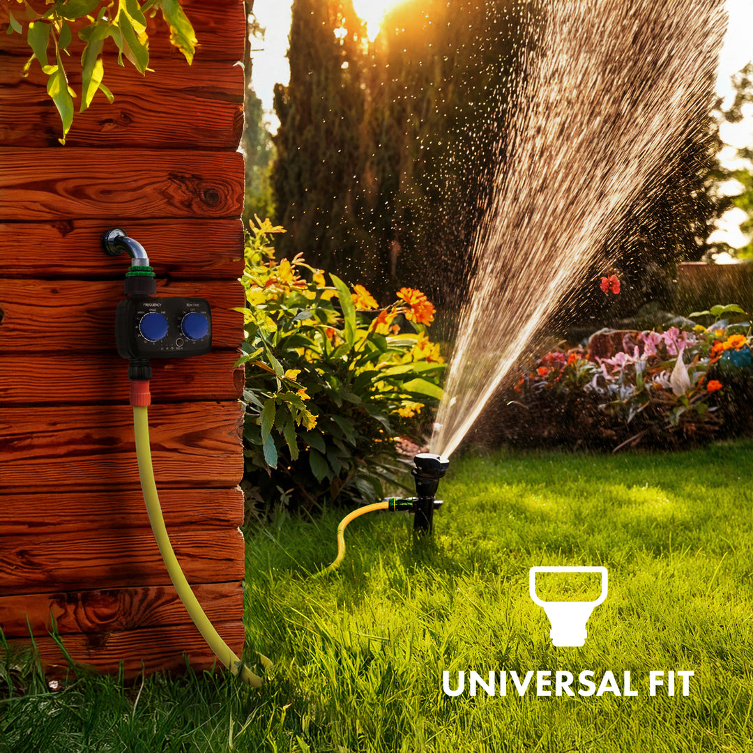 Elektronický ovladač zavlažování GreenBlue, programátor, napájení 2x 1,5V AA, GB391 + 2x alkalické baterie Varta Industrial AA