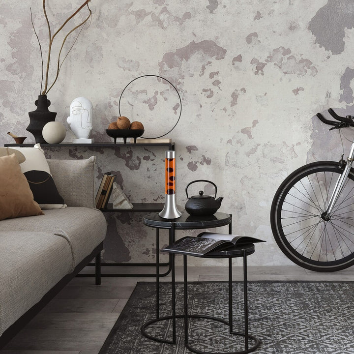 Rabalux LED lávová lampa, 25W, 3000 K, oranžová, Poppilol