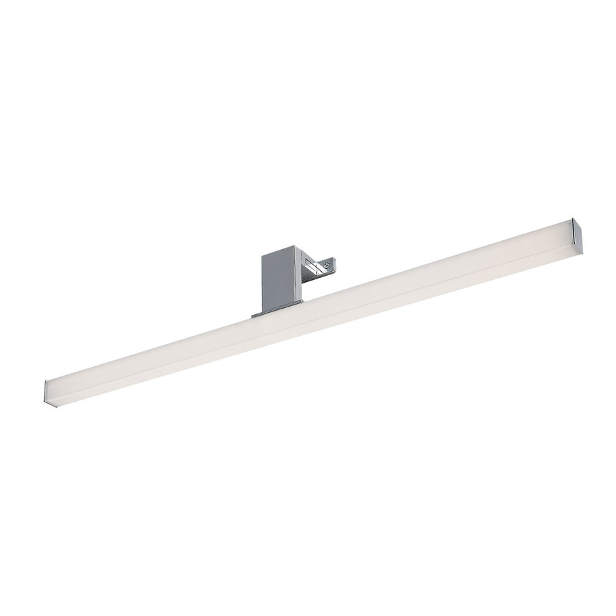 Koupelnová lampa Rabalux, výkon 9 W, přirozená bílá 4000 K, IP44, chrom, Oliro