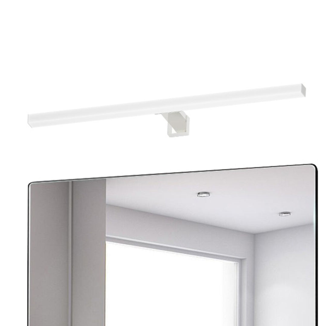 Koupelnová lampa Rabalux, výkon 9 W, přirozená bílá 4000 K, IP44, chrom, Oliro