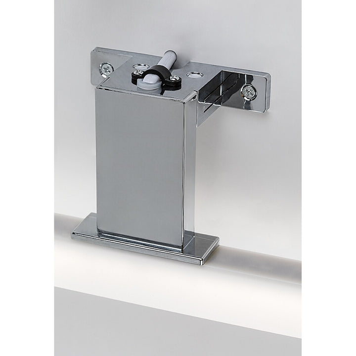 Koupelnová lampa Rabalux, výkon 9 W, přirozená bílá 4000 K, IP44, chrom, Oliro