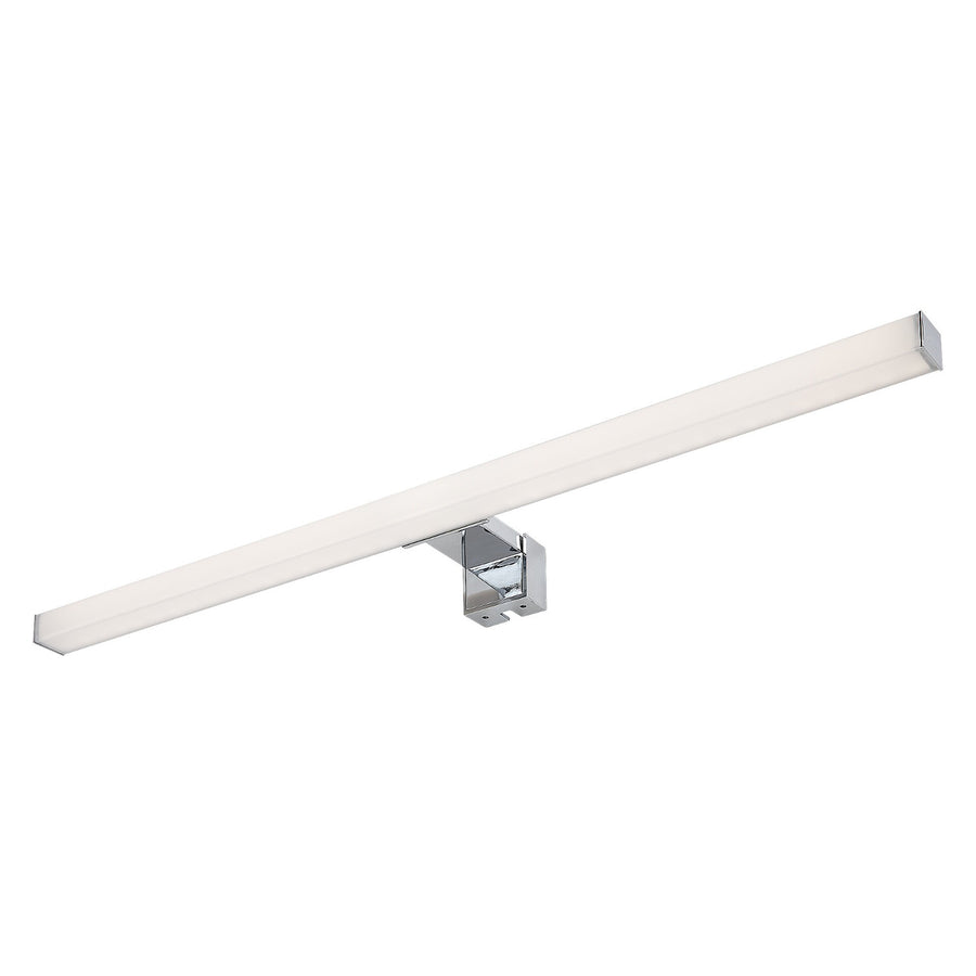 Koupelnová lampa Rabalux, výkon 9 W, přirozená bílá 4000 K, IP44, chrom, Oliro