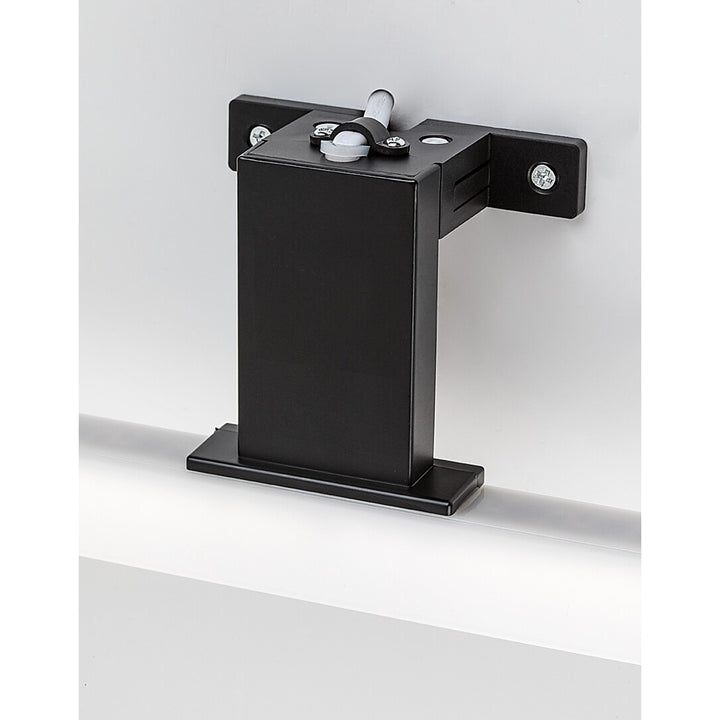 Koupelnové svítidlo Rabalux, výkon 9 W, přírodní bílá 4000K, IP44. černá, Oliro