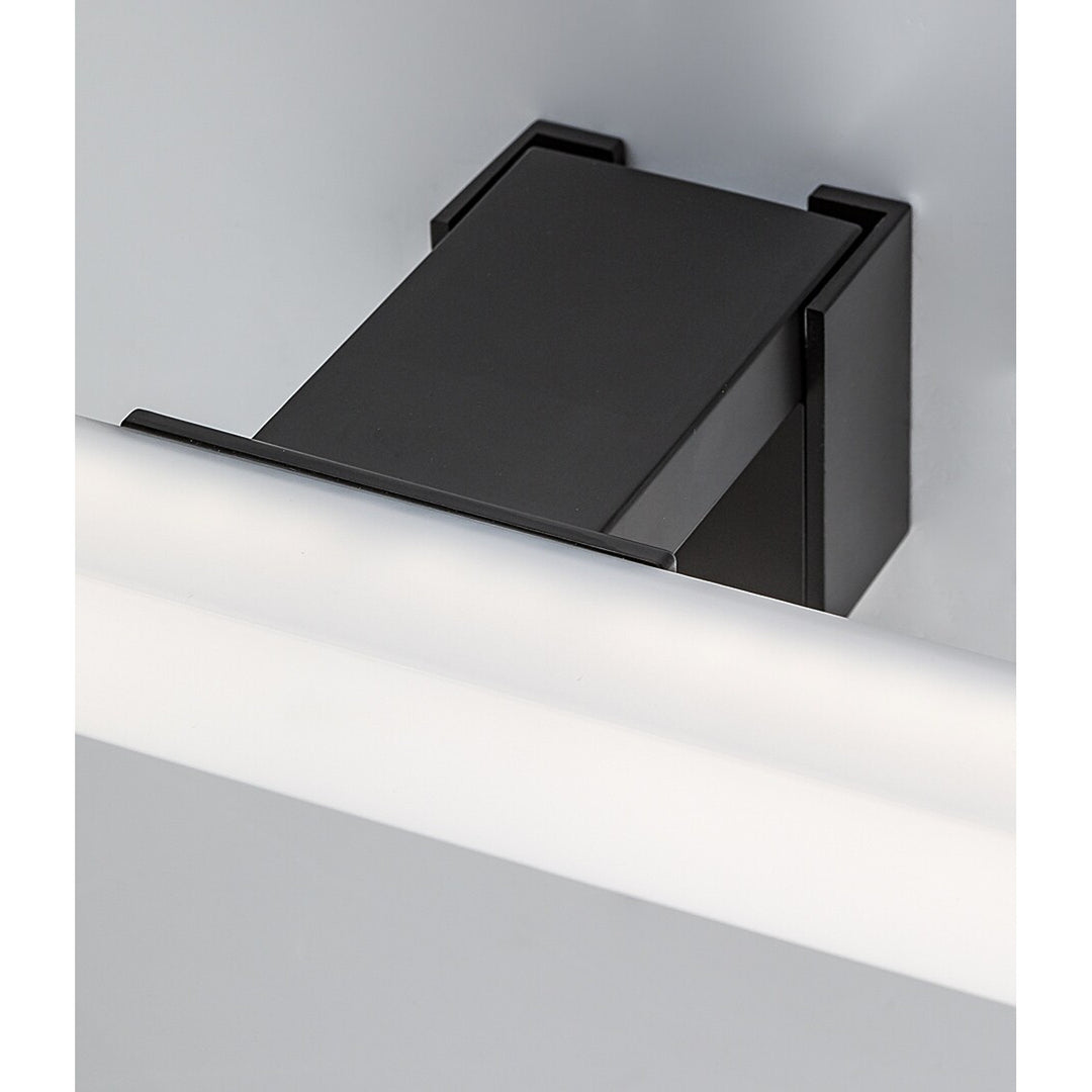 Koupelnové svítidlo Rabalux, výkon 9 W, přírodní bílá 4000K, IP44. černá, Oliro