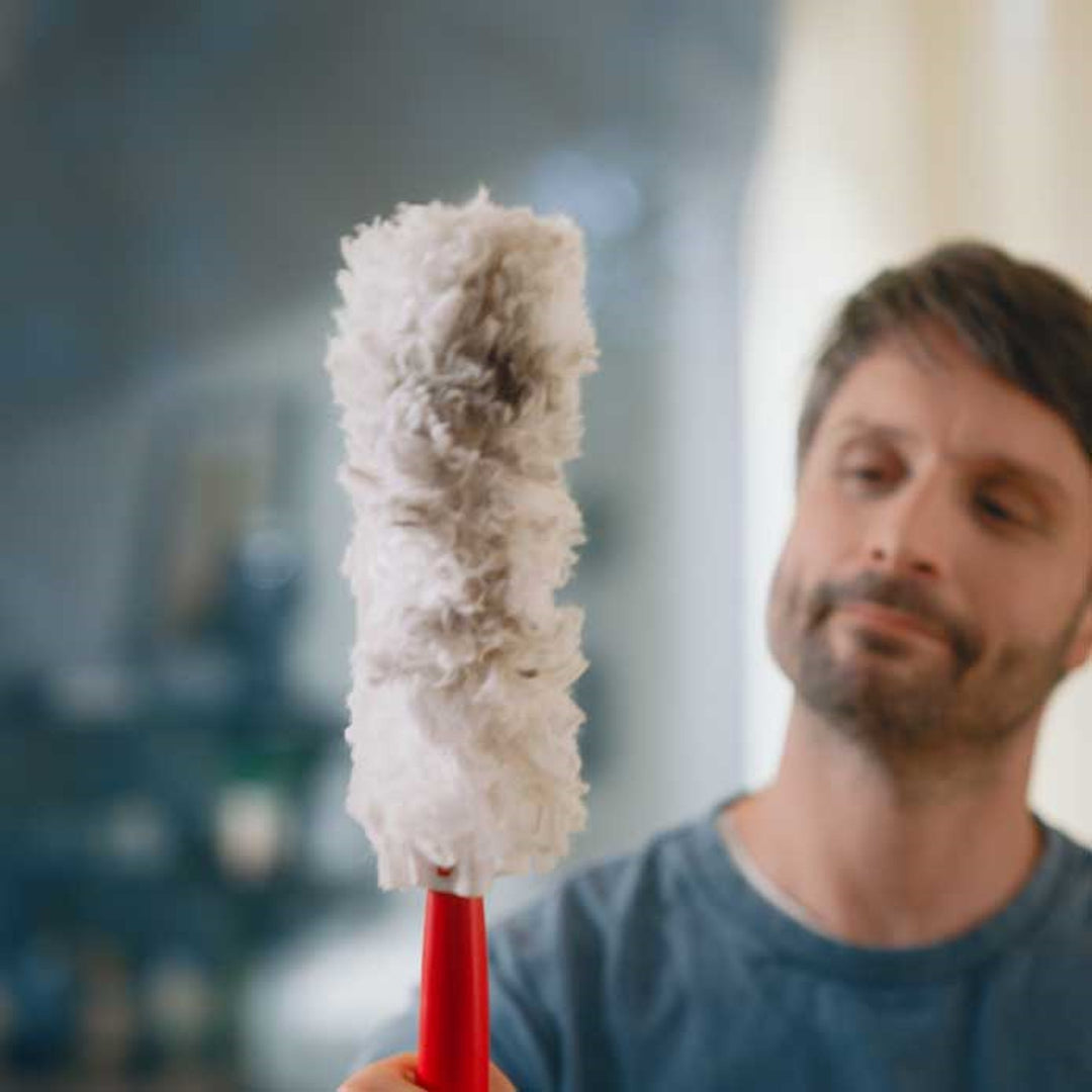 Náplně do smetáků Vileda Flex&Catch, 10 kusů, 100% recyklované vlákno, 360° náplň