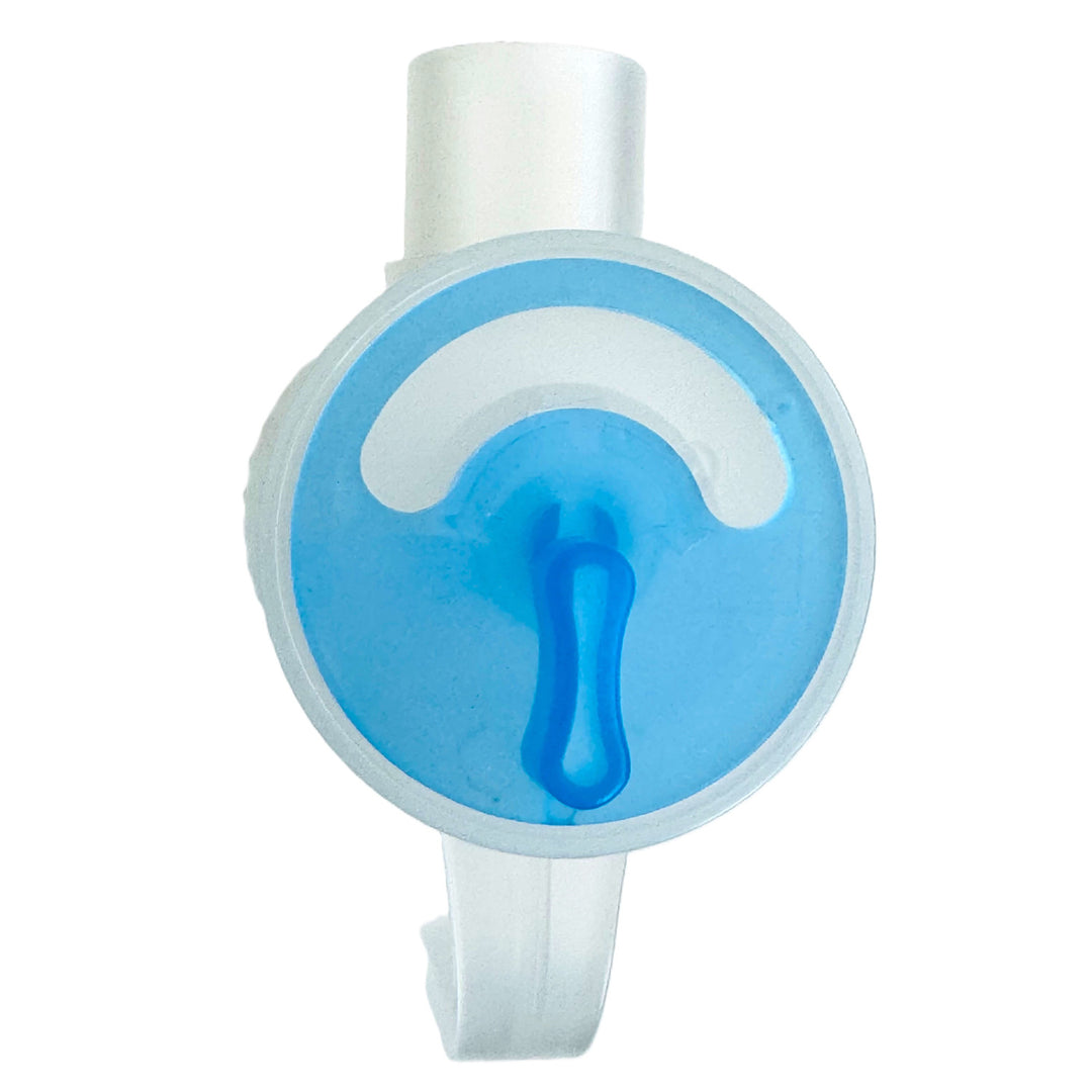 Sada inhalačního/nebulizačního příslušenství Omnibus, velký 12ml nebulizátor, modrá barva, 5 náhradních filtrů, regulace rychlosti.