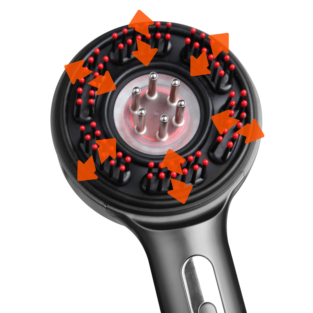 REGENERAČNÍ MASÁŽNÍ KARTÁČ NA VLASY A POHLAVINU MT6537