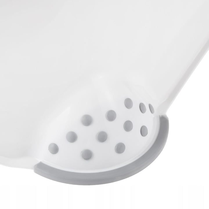 Protiskluzový noční stolek Keeeper Stitch, bílý, max. 15 kg