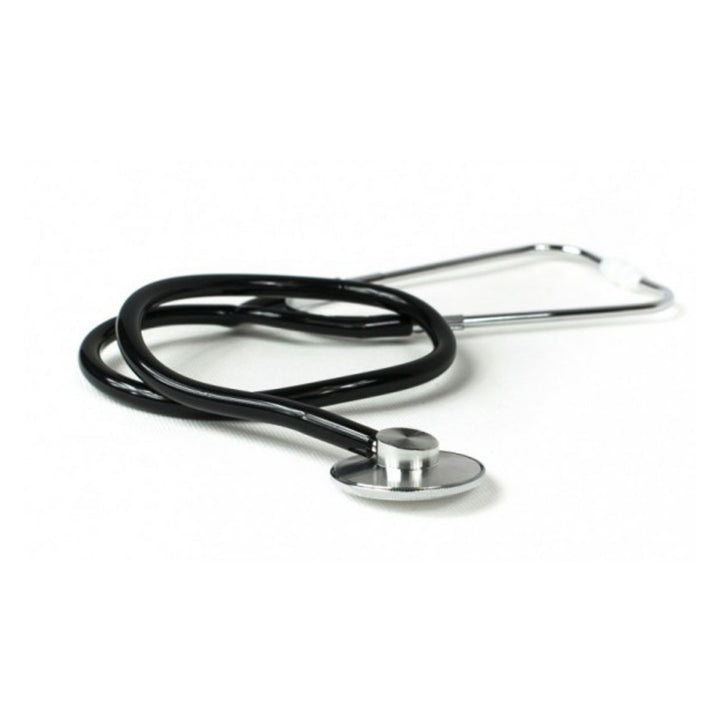 Tlakoměr Gess Delux s číselníkem, doplněný stetoskopem, manometr s velkým číselníkem, odolný proti korozi a poškrábání.