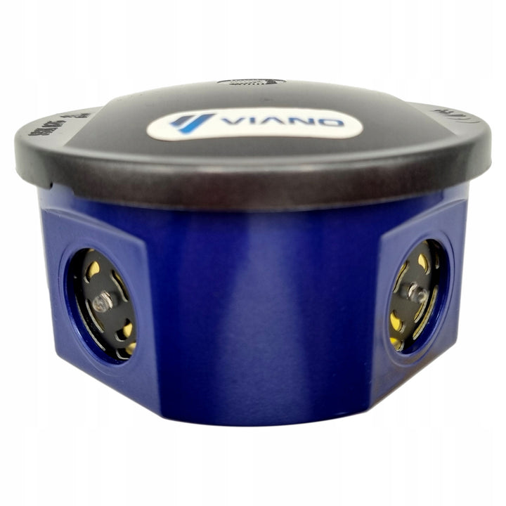 Odpuzovač hlodavců, kun, potkanů, myší Viano, bzučák, blikající světla, OD6