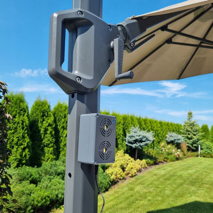 Odpuzovač hlodavců, kun, krys, myší Viano, energeticky úsporný ultrazvukový generátor, IP65, Waterpro