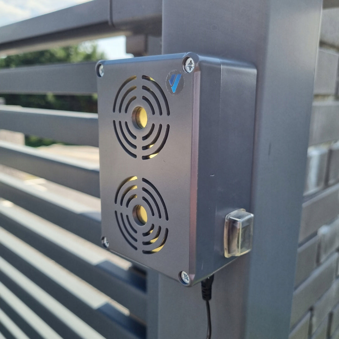 Odpuzovač hlodavců, kun, krys, myší Viano, energeticky úsporný ultrazvukový generátor, IP65, Waterpro