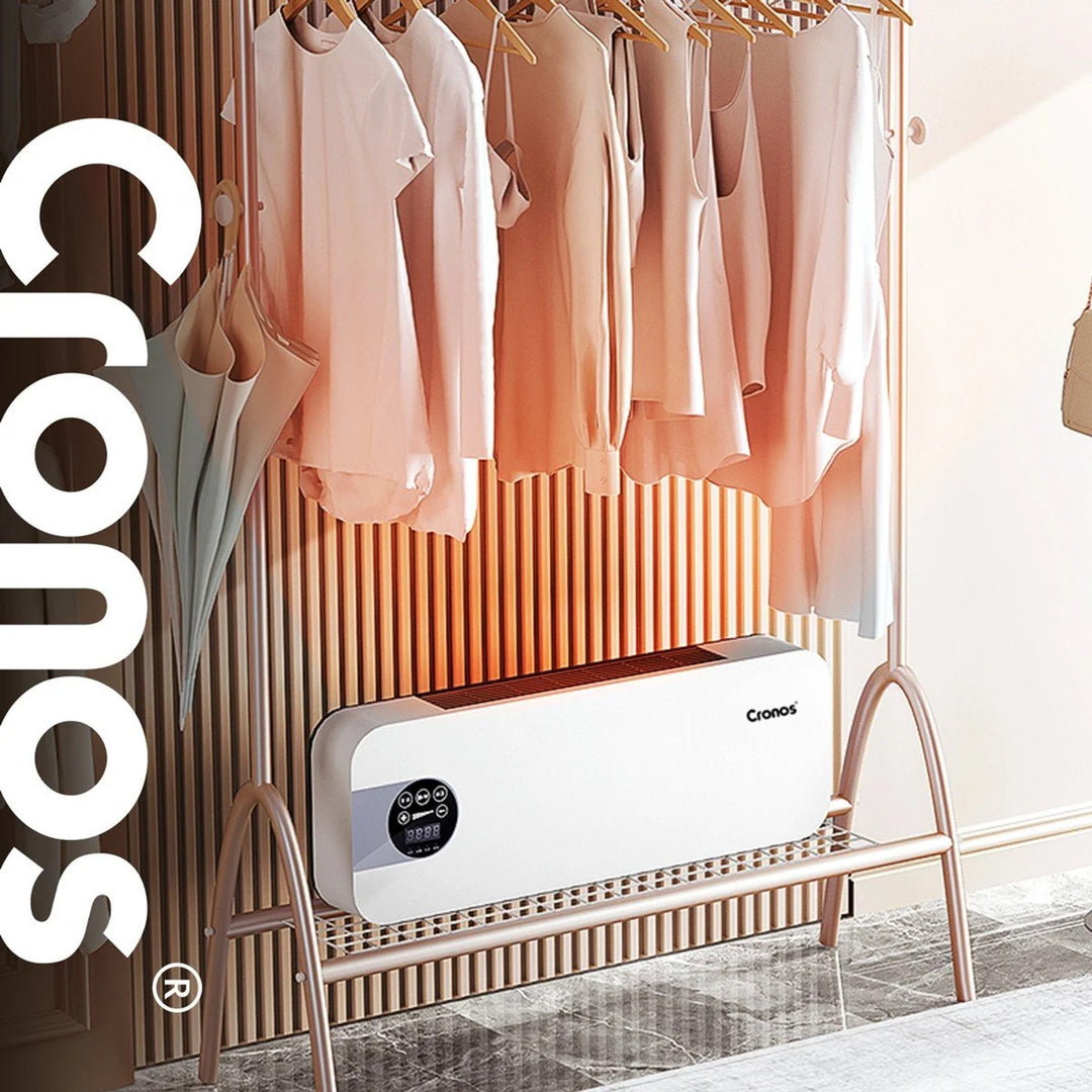 Ventilátorová vzduchová clona Cronos, 1500 W, nízká spotřeba energie, široký úhel výtoku, dálkové ovládání, HFH-201