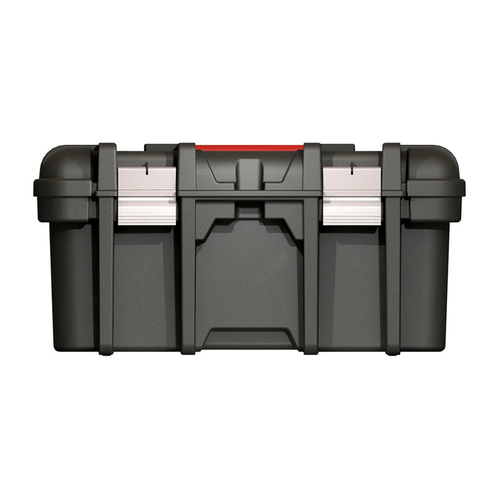 Keter bednářská bedna, kovové západky, ergonomická rukojeť, Wide Tool Box 16''