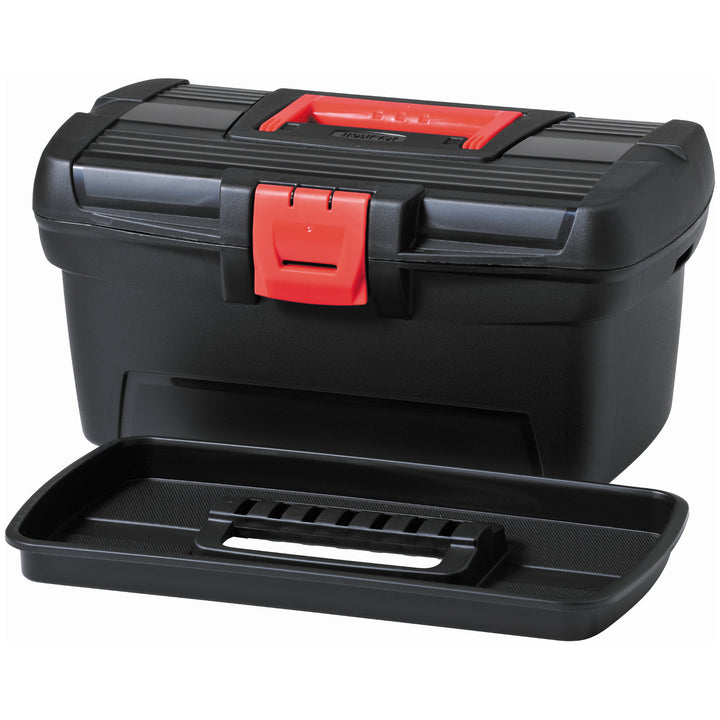Curver nářadí box, organizér s přihrádkami, černý, Herobox Basic 13'' 221694