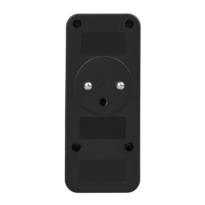 Proudová zásuvka x3 + 4xUSB Maclean, 3-zásuvkový rozbočovač, 2xUSB A, 2xUSB C PD 20W, 1x16A + 2x6A, MCE248 F/B, 2 kusy