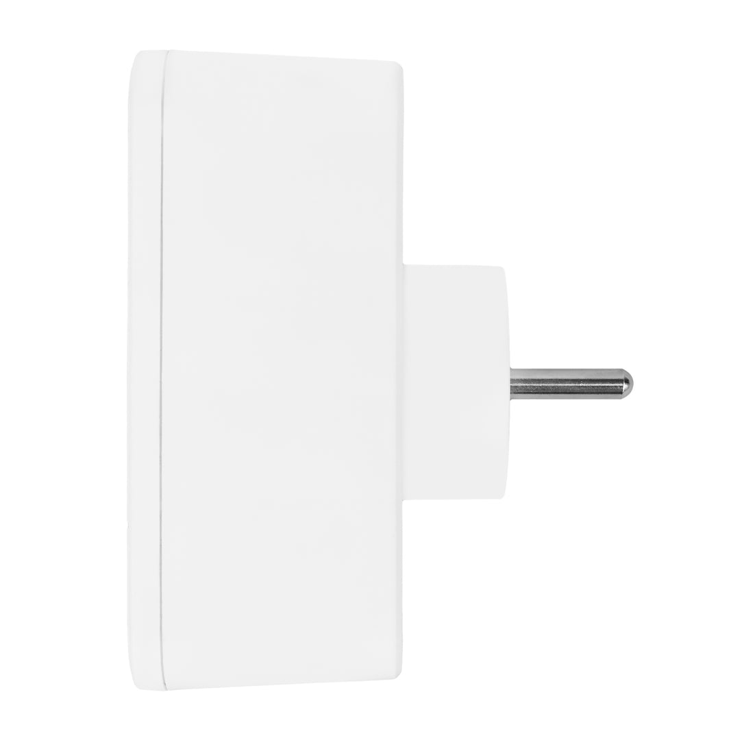 Proudová zásuvka Maclean x2 + 4xUSB, rozbočovač se 2 zásuvkami, 2xUSB A, 2xUSB C PD 20W, 1x16A + 1x6A, MCE249 F/W, 3 kusy