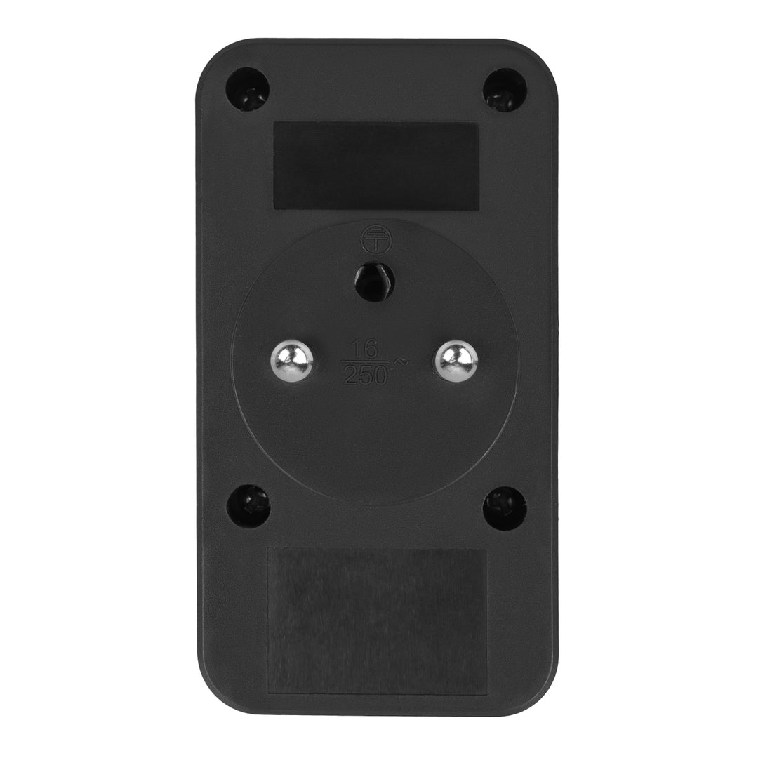 Proudová zásuvka Maclean x2 + 4xUSB, rozbočovač se 2 zásuvkami, 2xUSB A, 2xUSB C PD 20W, 1x16A + 1x6A, MCE249 F/B, 3 kusy