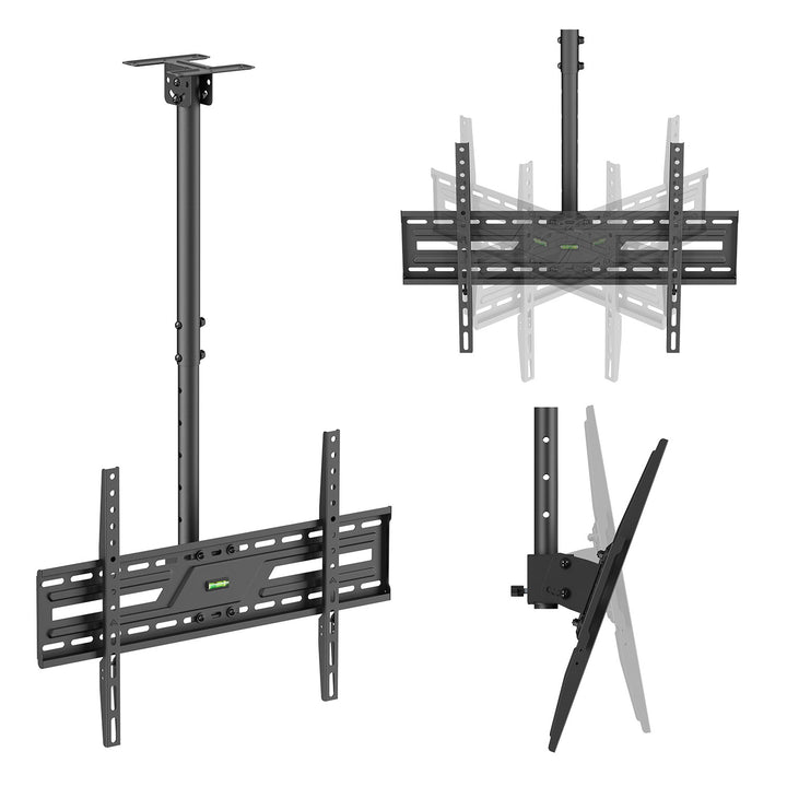 Stropní držák / závěs na televizor Maclean, max. nosnost 50 kg, 37–86", max. VESA 600 × 400, MC-173