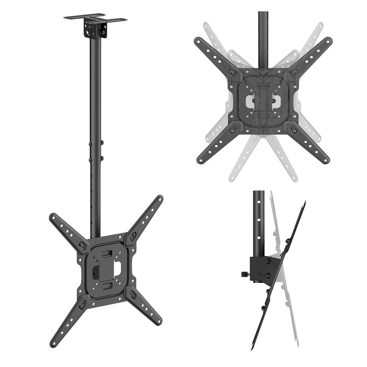 Stropní držák / závěs na televizor Maclean, max. nosnost 35 kg, 23–55", max. VESA 400 × 400, MC-174