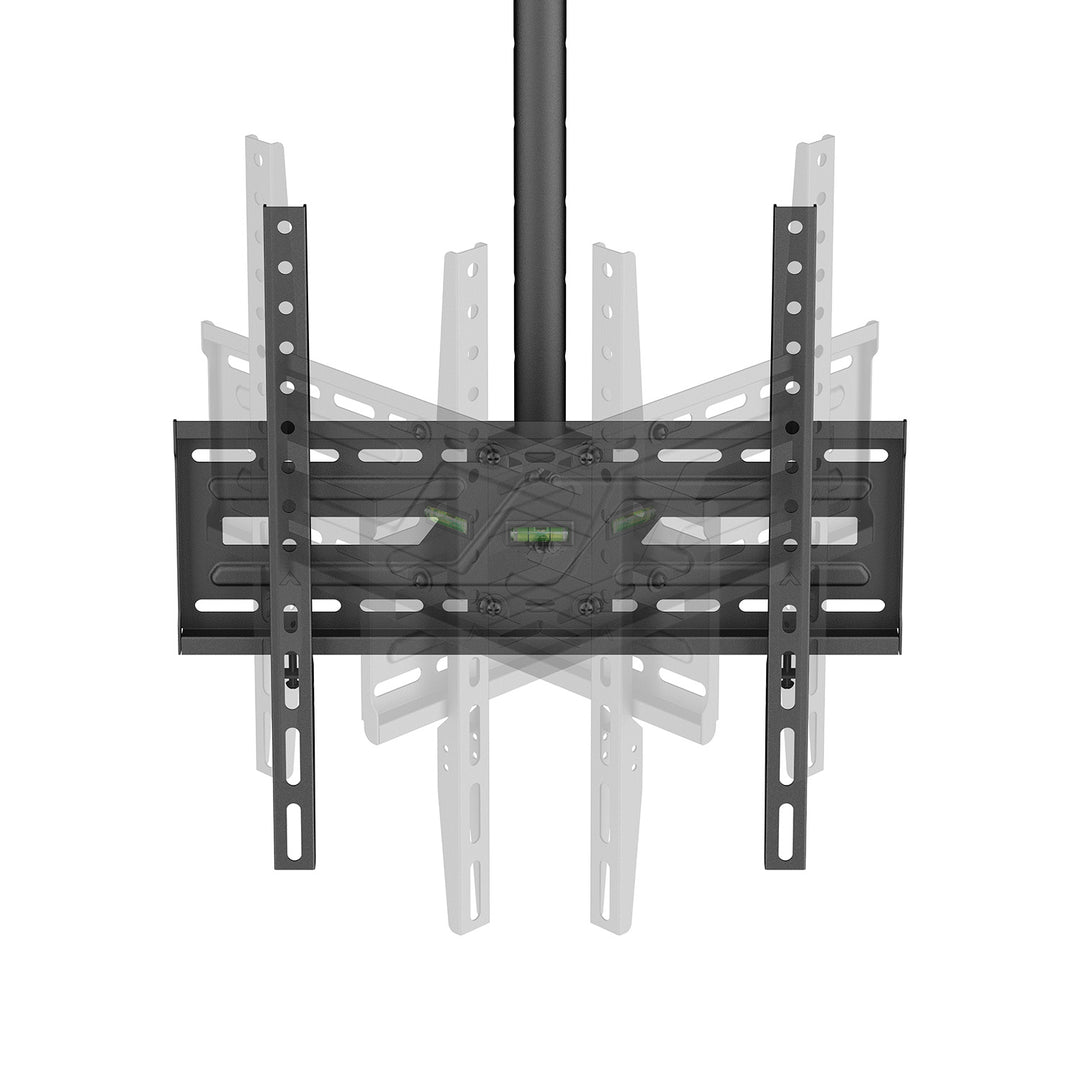 Stropní držák / závěs na televizor Maclean, max. nosnost 50 kg, 37–75", max. VESA 400×400, MC-175