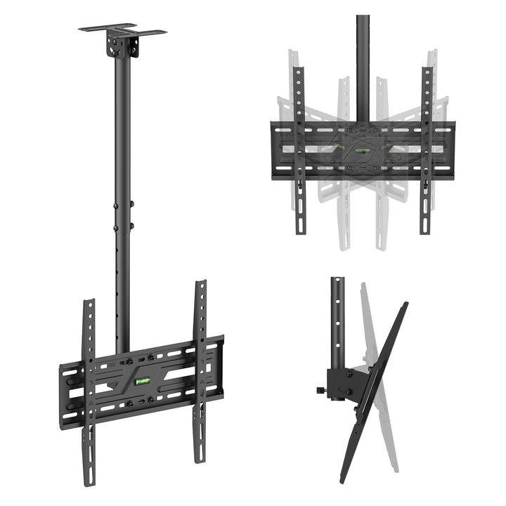 Stropní držák / závěs na televizor Maclean, max. nosnost 50 kg, 37–75", max. VESA 400×400, MC-175