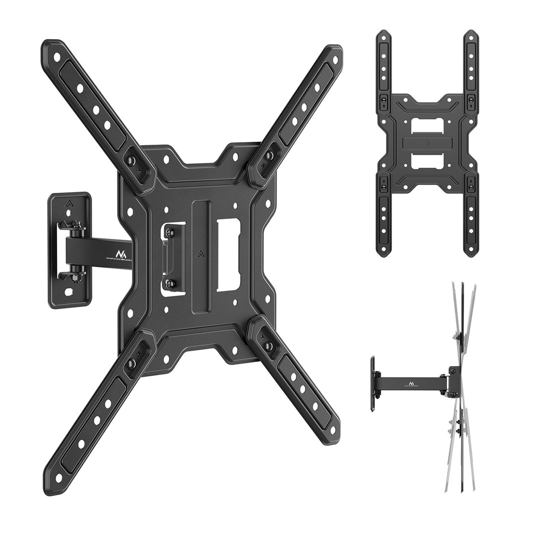 Držák / závěs na televizor nebo monitor Maclean, max. 23–65", max. nosnost 30 kg, univerzální, max. VESA 400×400, MC-758 N