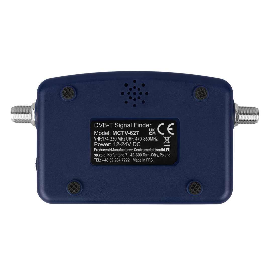 Maclean DVB-T TV metr, pouzdro, kabel 25 cm F-F, MCTV-627 + 10x AA Varta Industrial baterie