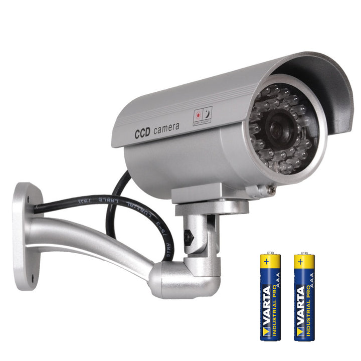 IR9000 S IR LED stříbrná + 2x AAA baterie Varta Industrial